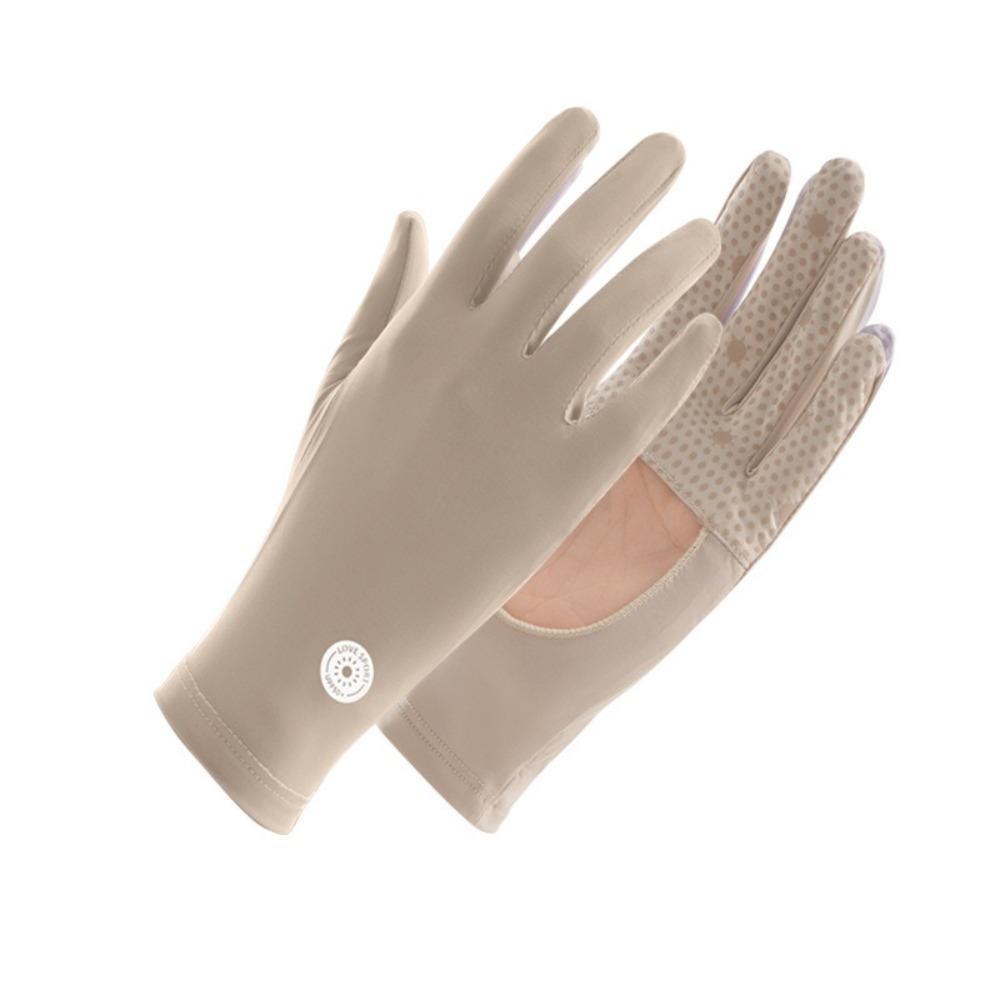 Highly Elastic Sunscreen Gloves Touch Screen Driving Mittens New Flip Finger Gloves Women Men