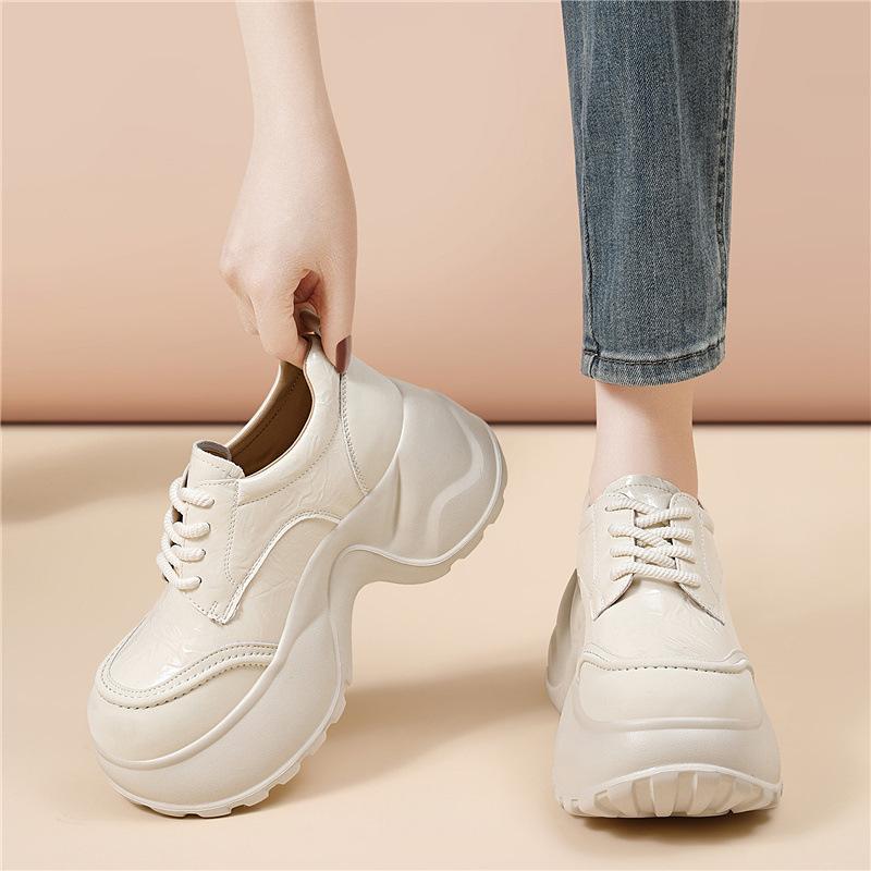 

Black low-top round-headed single shoes, women s thick-soled heightened cm Mary Jane shoes, one pedal with skirt, soft-soled loafers 39
