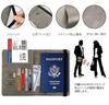 Magimagi Passport Passport Card Storage Passport Domestic and International Travel Accessories Case, Anti-Skimming, Cover, Case, Multi-Function