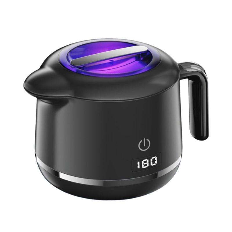 LITE-Ultrasonic Retainer Cleaner Machine- 45Khz Ultrasonic Jewelry Cleaner - 180ML Mouth Guard & Denture Cleaner Pod