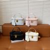 Koreanischer Stil Lunchbox Tasche Modisch Allespassend Trend Diagonal Quadratisch Westlicher Stil Einfach Damen