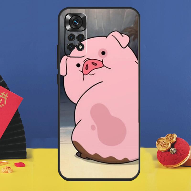 Kawaii Pig Case For Xiaomi Redmi Note 14 Pro 12 11 10 13 15 Pro Plus Redmi 15C 13C 10C 12C 14C 15 Cover