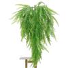 Artificial Green Vine: 5-Fork Persian Fern Hanging Decoration