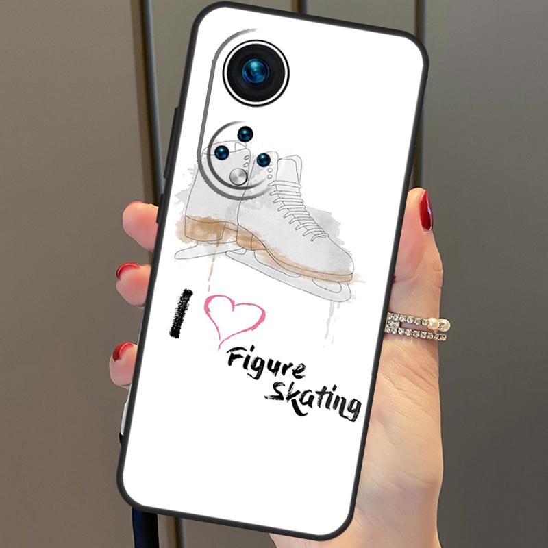 

Figure Skating Ice Skating Case For Honor Magic 6 Pro 5 Lite 50 70 90 X6 X7 X8 X9 Honor X6a X7a X8a X9a X8b X9b Cover Honor X8a