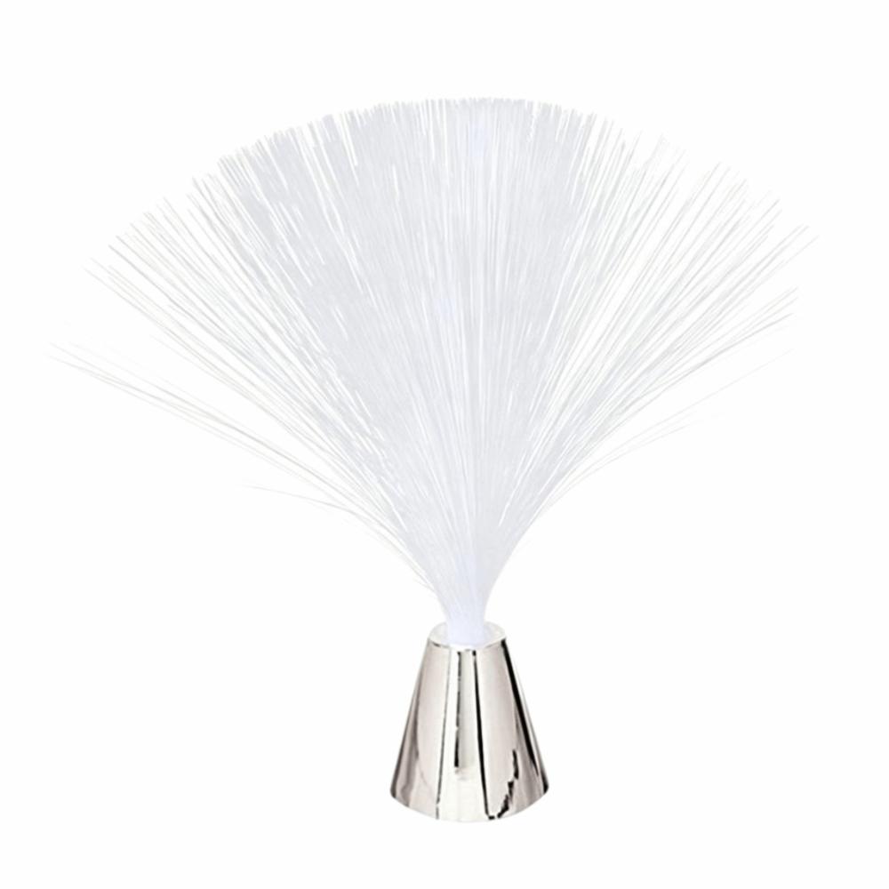 Colourful Changing Fiber Optic Lamp Cone Base Mood Night Light LED Fiber Optic Light Bedroom