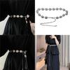 Simple Yet Fashionable Metal Chain Waist Belt For Women Versatile For Skirts And Outfits