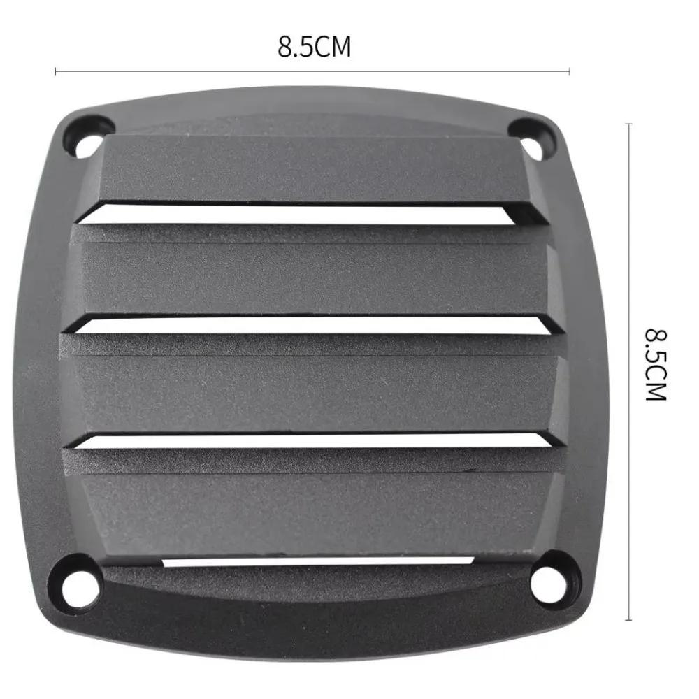 Plastic Square Vent Cover Retrofit Water Outlet Accessories Boat Air Vent 8.5/13cm Vent Grill Cover Ventilation System