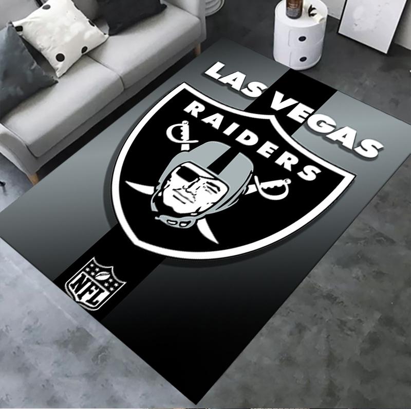 Las Vegas Raiders Carpet Rug For Living Room Bedroom Home Sofa Decorationkids Play Nonslip Floor Mat