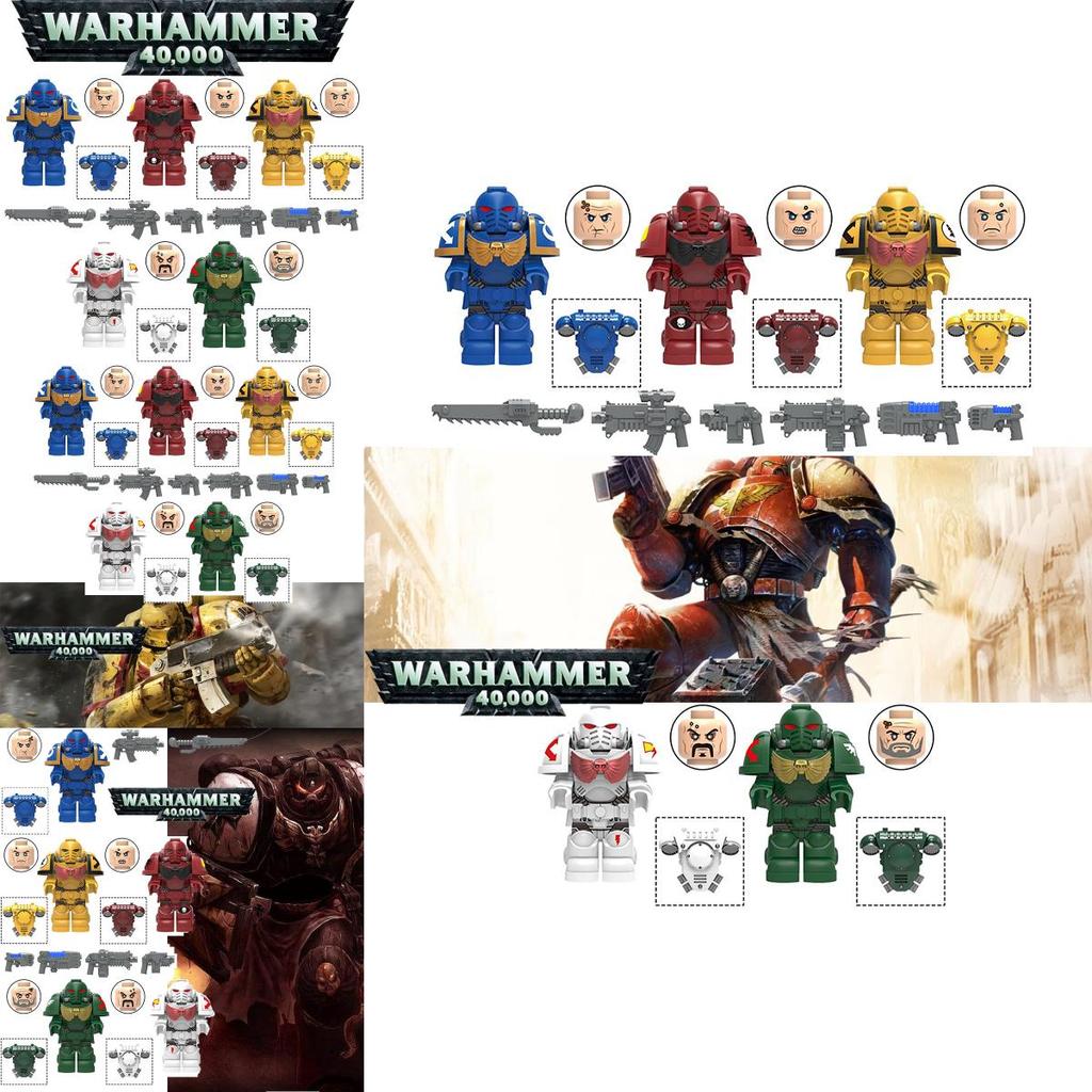 My601-605 Ultimate Warrior Empire Fist Children's Building Block Toy Set