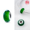 Authentic Certified Pink Glass Bead Blue Romantic Bead Charms Compatible With Bracelets Charm Bead Charms Copper Women Diy Jewellery Making