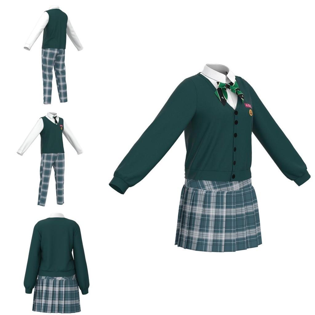 Anime-inspired All Of Us Are Dead Cosplay Costume For Fans Men And Women School Uniform Outfit