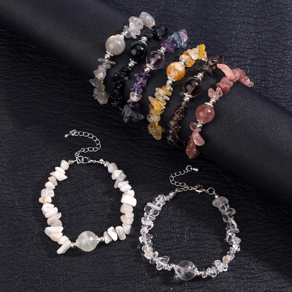 Natural Crystal Bracelets, Amethyst Bracelets, Light Luxury High-end accessories,Christmas Gift, Stocking Stuffers, Valentine's Day gift,Birthday Gift