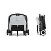 CYBEX - Poussette ultra compacte et confortable - ORFEO - 4 roues - Fog Grey