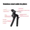 Household Fastening Belt Cutting/Tightening Tool Stainless Steel Cable Tie Pliers Cable Tie Gun Self-Locking Cable Tie Cutter