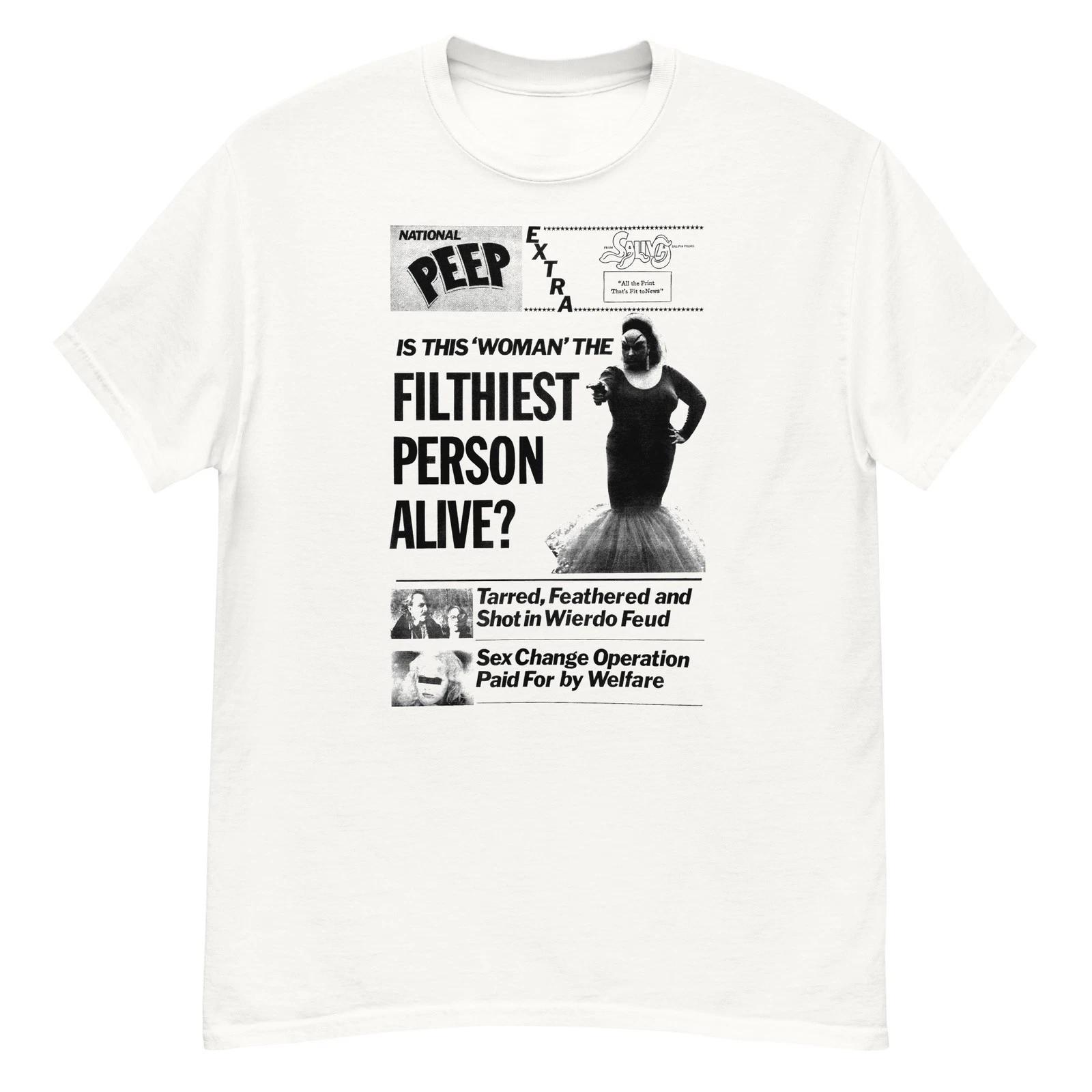 Pink Flamingos (1972) cult film fan art t-shirt 4XL