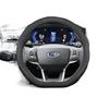 Steering Wheel Cover for Ford: Fits Mondeo, Edge, Explorer, EVOS, Focus, Territory, Yuyue, Quan Shun