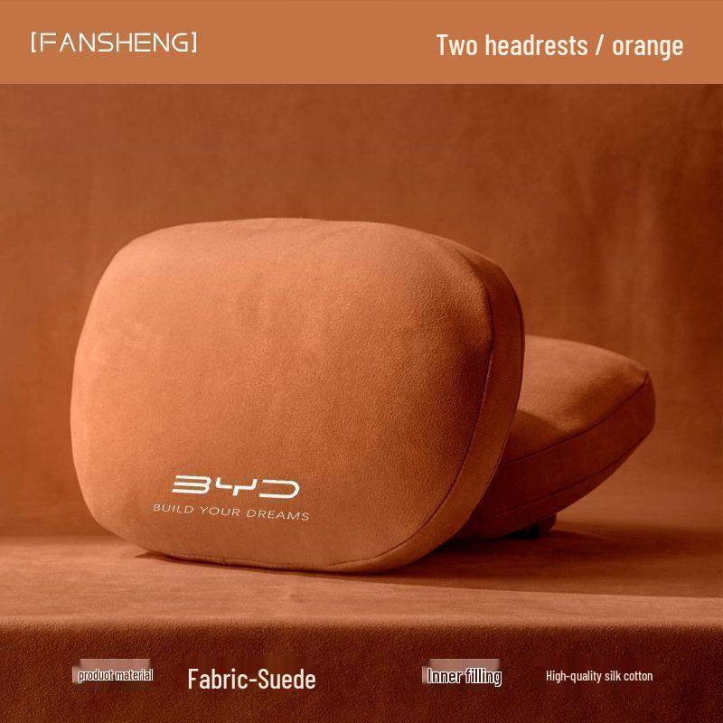 Neck Pillow for BYD Song Plus DM-i, Qin Plus, Tang, and Han EVs - Car Headrest Support