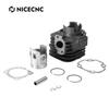 90cc 2 Stroke Big Bore Cylinder Head Kit For Scooters Engine JOG Minarelli 50QMF E50QMF 1E50QMF 1PE50QMF Yamaha Clone Motors