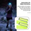 2 Stück Reflektierender Beinriemen Outdoor Sicherheitsband Verstellbares Lauf-Handgelenkband Hohe Sichtbarkeit Fluoreszierende Armbänder Radfahren