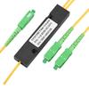 1X2 PLC Singlemode Fiber Optical Splitter SC/APC PCL Splitter Computer Cable Sleeve