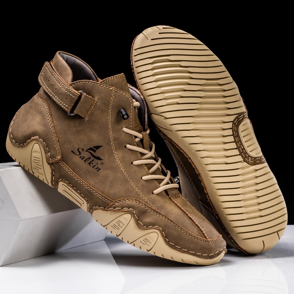 Neue 2025 Octopus Herrenschuhe High Top Martin Stiefel Frühling Sommer Herren Übergröße Kurze Stiefel