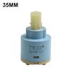 Ceramic Disc Cartridge Mixer Faucet Thermostatic Cartridge Faucet Disc Valve Pp Plastic Ceramic Cartridges For Mixer 35/40Mm