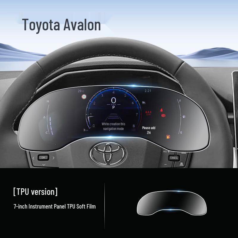2024 Toyota Avalon Tempered Film Screen Protector for Central Control Navigation