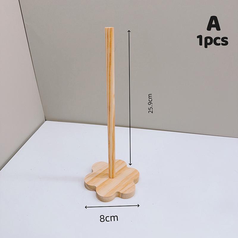 

Органайзер для резинок и аксессуаров для волос из массива дерева Стильная подставка для демонстрации Подходит для аксессуаров для волос и повязок на голову Настольное хранение