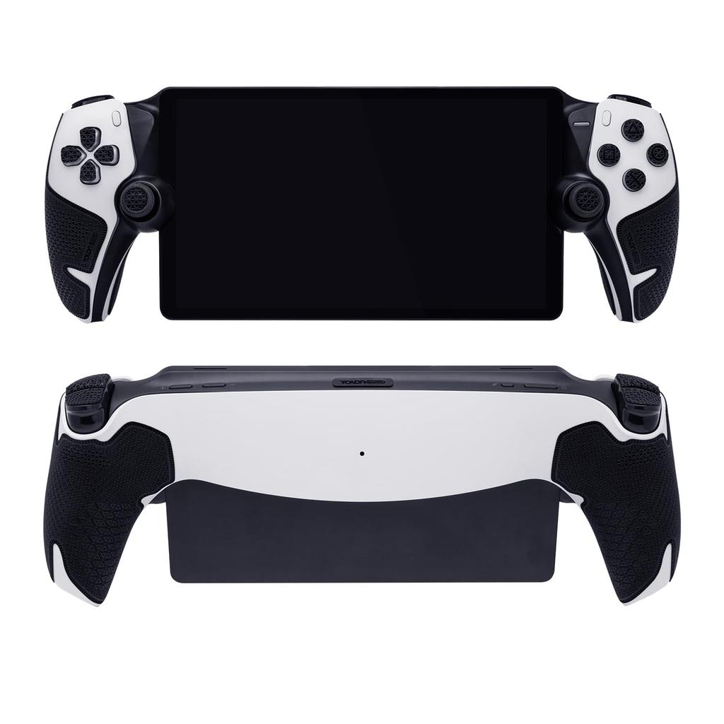 TALONGAMES PS5 Portal Controller Grip Ultra Version with Enhanced Sweat and Button Includes tape and stickers for the PlayStation Includes one set of