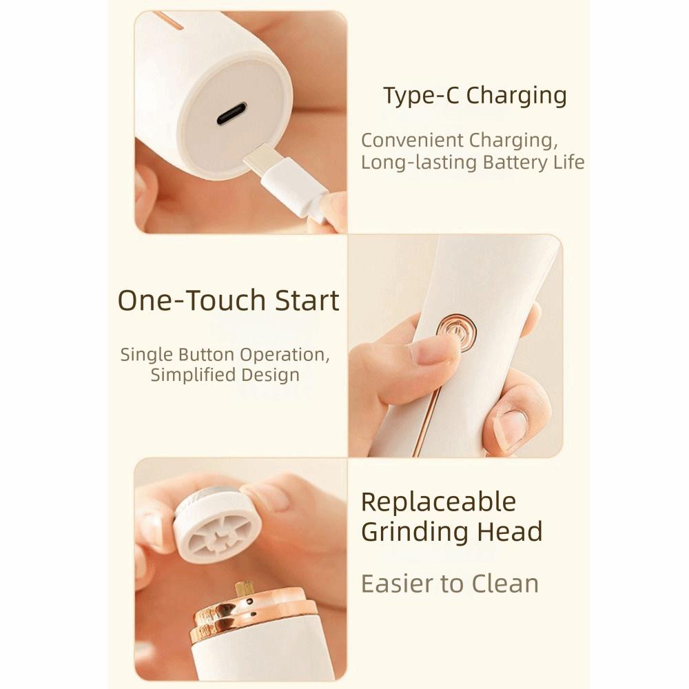 2 Modes Foot Callus Remover Portable Heel Pedicure Tool Electric Foot Grinder  Foot Beauty