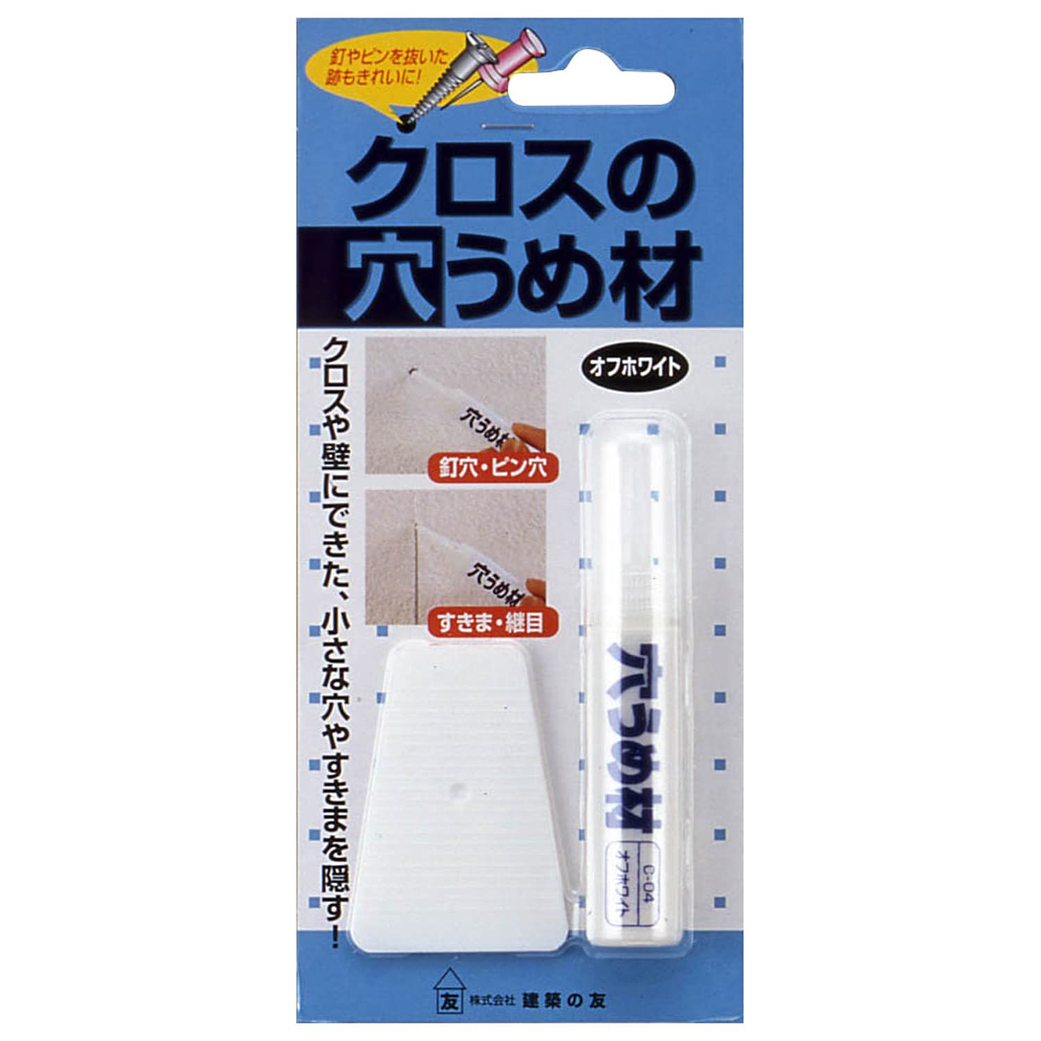 

Друг Наполнитель для отверстий в стене, Беловатый