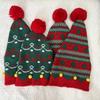 Unisex Christmas Hat for Men and Women, Warm Winter Santa Hat for Holiday Party