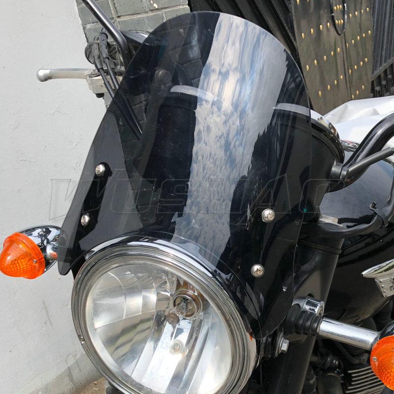 Windshield  For 1993 - 2017 Honda CBF600 CBF 600 CBF500 CBF250 250  CB500 CB 500 Twin Windscreen Screen Bracket Headlight Mount