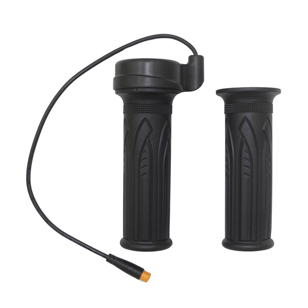 Waterproof Connector E Bike Throttle 3 Pin Speed Throttle Handle  Tricycle чёрный