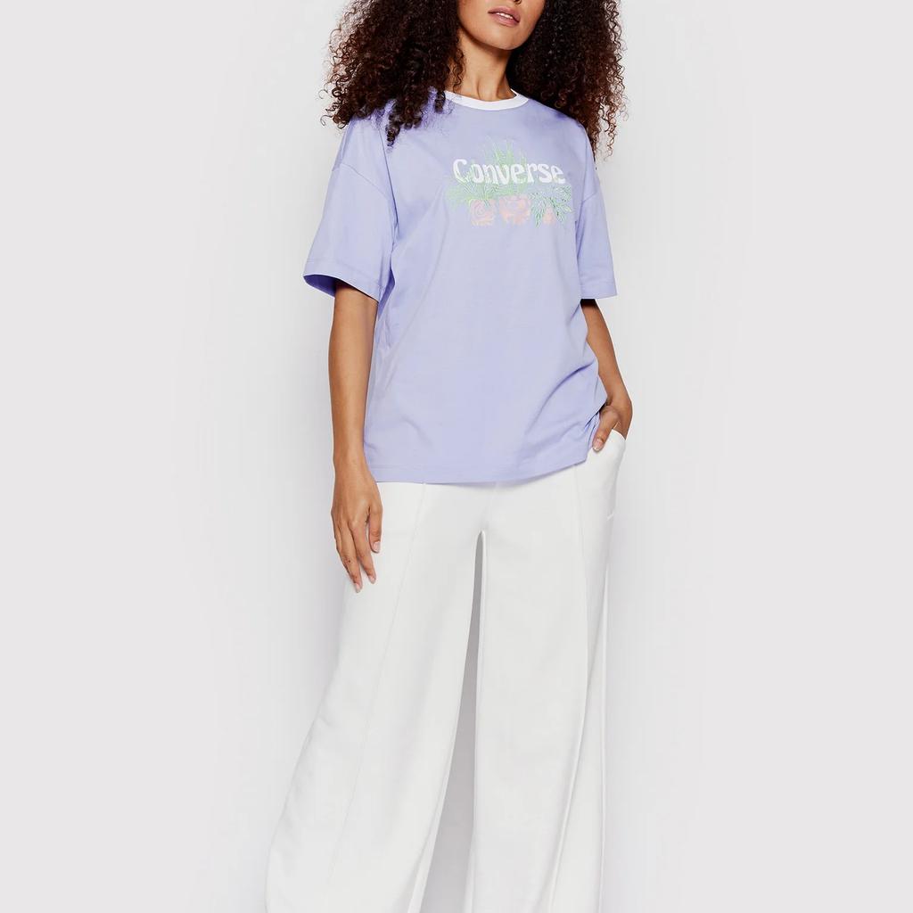 Converse T Shirt Women's Purple 10023937-A04