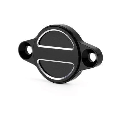 Frezon CNC Aluminum Filter Cap Cover for Ducati Monster 696 821 937 1100 1200S Black