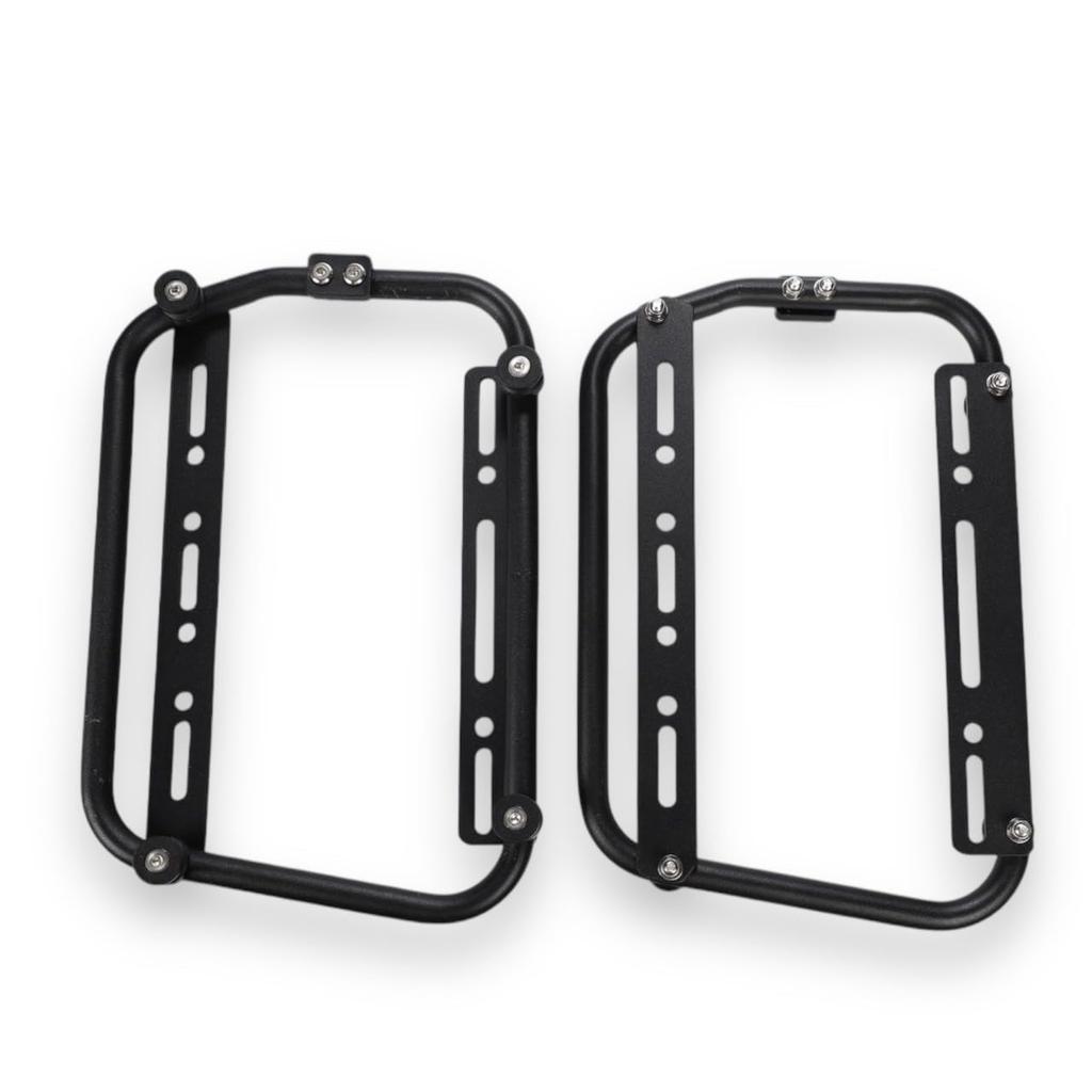 Kanoan Motorcycle Side Box Installation Stay Left and Right Easy To Put On and Take Side Carrier Support Pannier Pannier External Product Set,