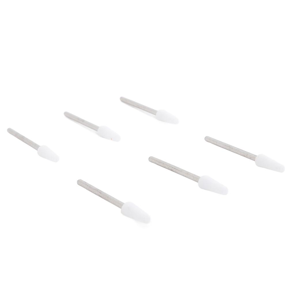 100 Pcs Tapered Barrel Nail Drill Bit Quartz Tungsten Steel Professional Cuticle Clean Drill Bit with Storage Box