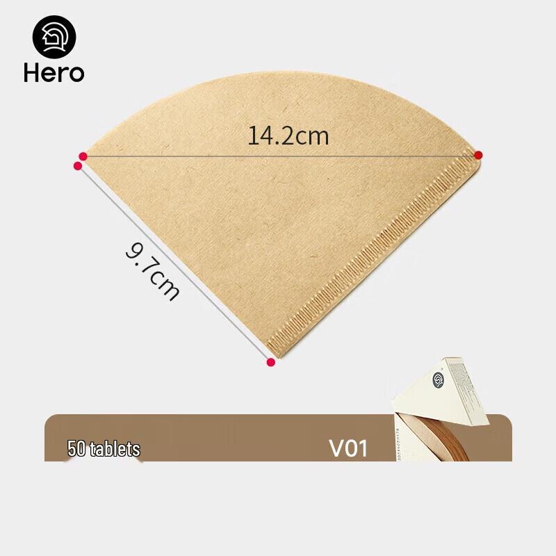 

HeroV01 V-Shape Coffee Filter Paper
