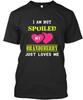 Brandeberry Spoiled Patner - I Am Not My Just Loves Me Premium T-Shirt