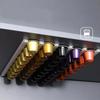 Plastic Coffee Capsule Rack Magnetism Wall Mounting Coffee Pod Keepers Strip Creative Compact Storage