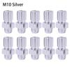 10Pcs Aluminum Alloy Brake Lever Bolts M7/M10 Adjusting Nuts Durable Bicycle Brake Screws
