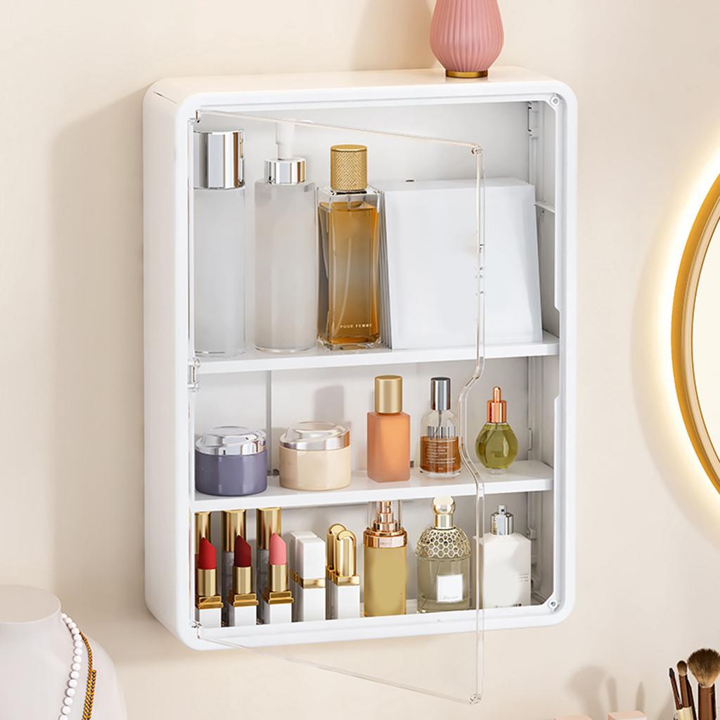 Multi Layer Wall Hanging Storage Box Easy Installation Multi Layer Shelf Space Optimization Tool For Home Organization