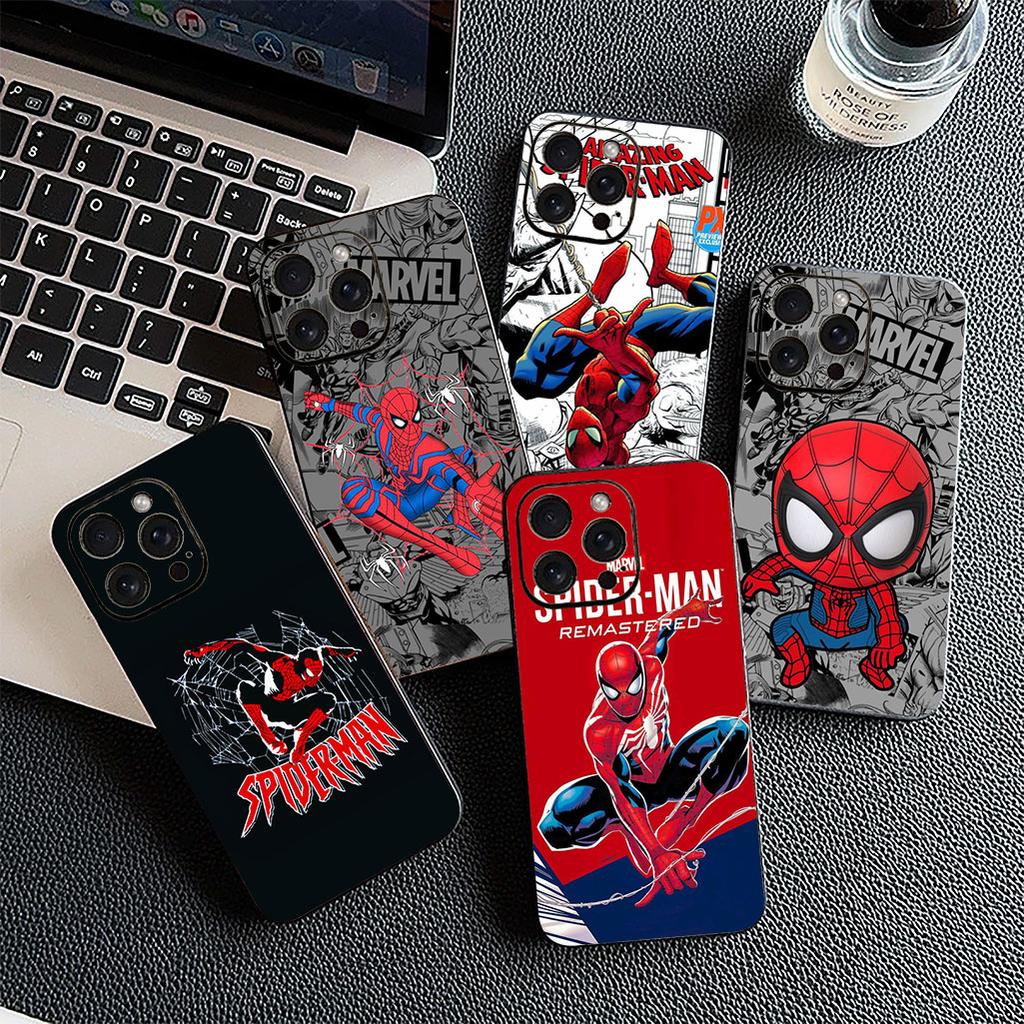 Cover for Xiaomi Redmi Note 13 A3 14 Pro Plus 9T 14C 13C 13X 9C NFC + Pro+ 5G 4G Phone Case Spider Poster Marvel Man Spiderman