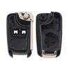 Key Case for Opel Astra J Insignia A Meriva B Zafira C Mokka Chevrolet Orlando Aveo - Phonillico® 2 Button Remote Control Plip