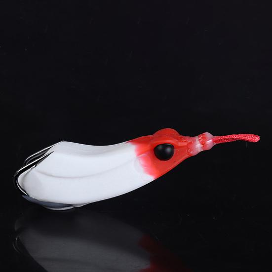 Lure Bait Double Hooks Jigging Wobblers Wear-resistant Simulation Soft Prevent Escape 17g 7cm