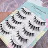Japanese Devil Style False Eyelashes B55 - Sharp Tail, Thick Slender Design for a Cute or Royal Sister Look