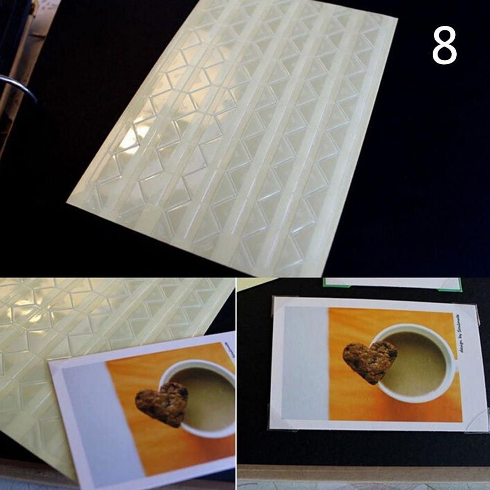 1 Set Of 102 Pcs Colorful Corner Paper Stickers For Pictures Photo Albums Frame Home Decoration Scrapbooking