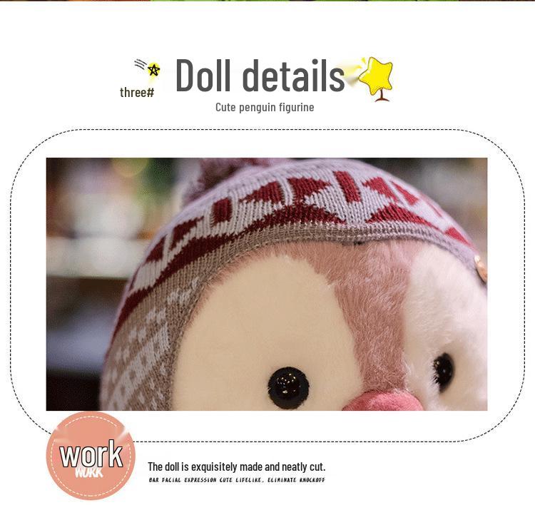 Authentic Little Penguin Plush Toy - Harbin Celebrity Doll