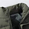 Men's -color Casual Stand-up Collar Vest, Men's Loose Workwear Sleeveless Jacket Vest
